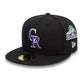 NEW ERA Colorado Rockies Image MLB All Over Print Black 59FIFTY Fitted Cap