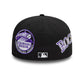 NEW ERA Colorado Rockies Image MLB All Over Print Black 59FIFTY Fitted Cap