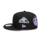 NEW ERA Colorado Rockies Image MLB All Over Print Black 59FIFTY Fitted Cap