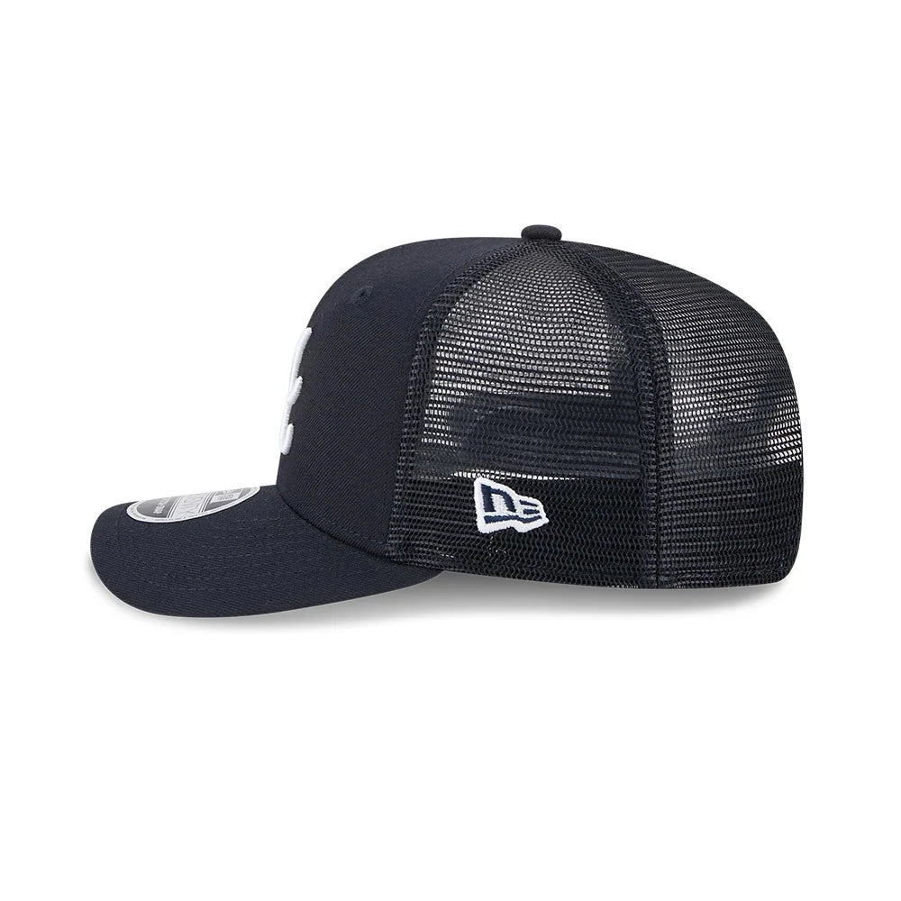 NEW ERA Atlanta Braves MLB Evergreen Navy 9SEVENTY Stretch Snap Adjustable Cap