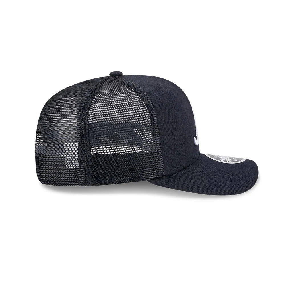 NEW ERA Atlanta Braves MLB Evergreen Navy 9SEVENTY Stretch Snap Adjustable Cap