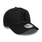 NEW ERA New York Yankees MLB League Essential Black 9FORTY E-Frame Adjustable Cap
