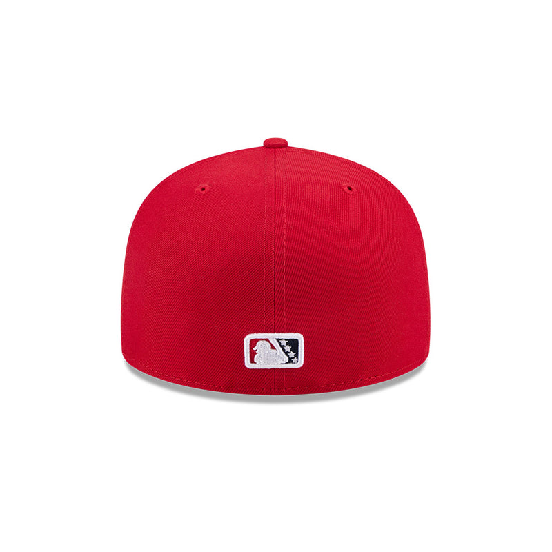 New Era Toledo Mud Hens Red Theme Nights 59FIFTY Fitted Hat