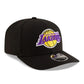 NEW ERA LA Lakers NBA Team Black 9SEVENTY Stretch Snap Adjustable Cap