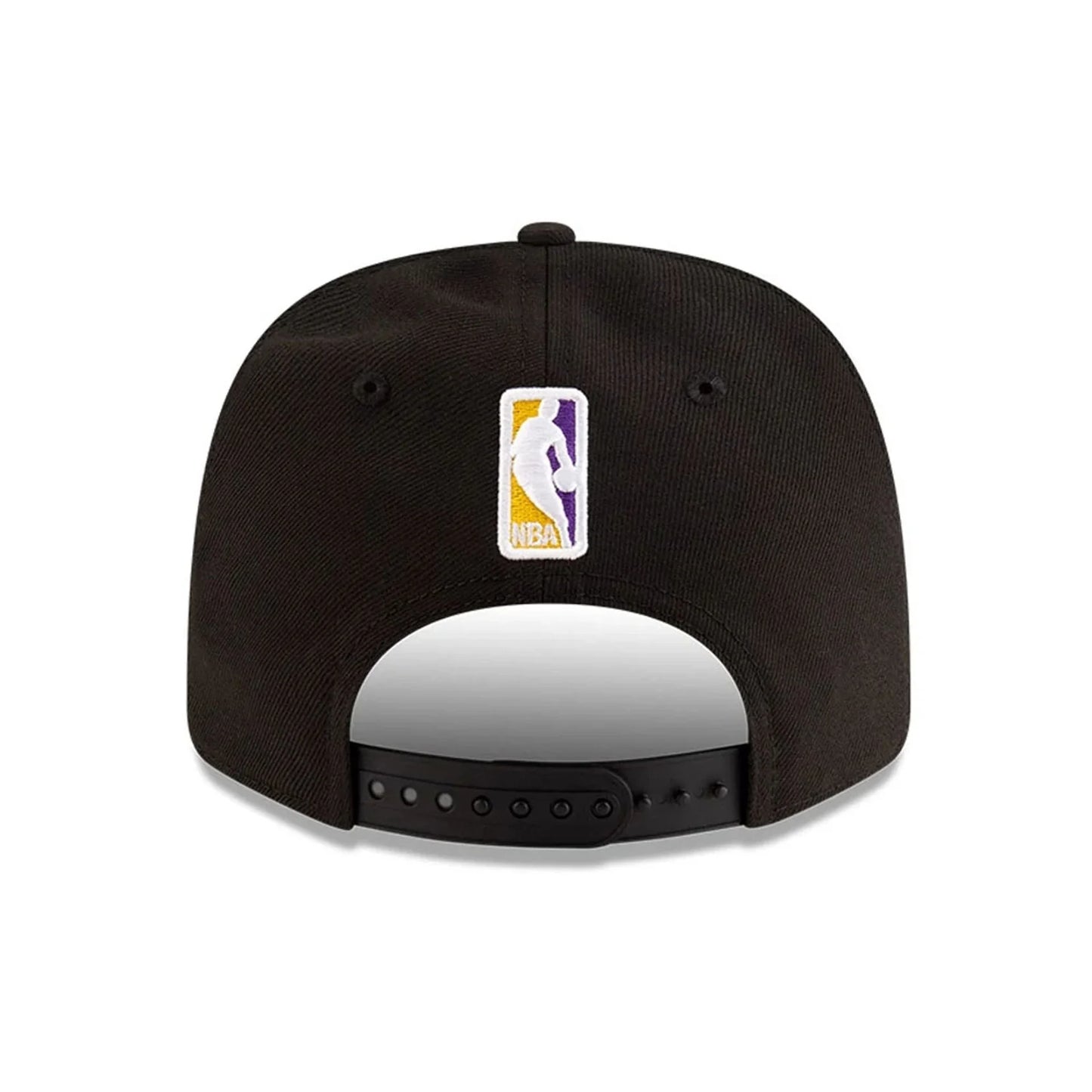 NEW ERA LA Lakers NBA Team Black 9SEVENTY Stretch Snap Adjustable Cap