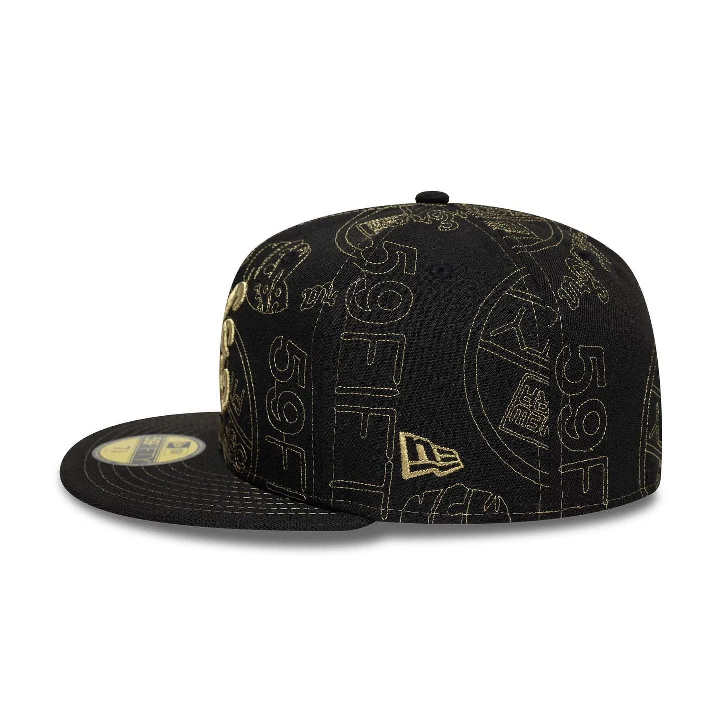 NEW ERA New Era Sticker Black 59FIFTY Fitted Cap