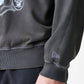 Las Vegas Raiders NFL Washed Boxy Dark Grey Oversized Crew Neck Sweater