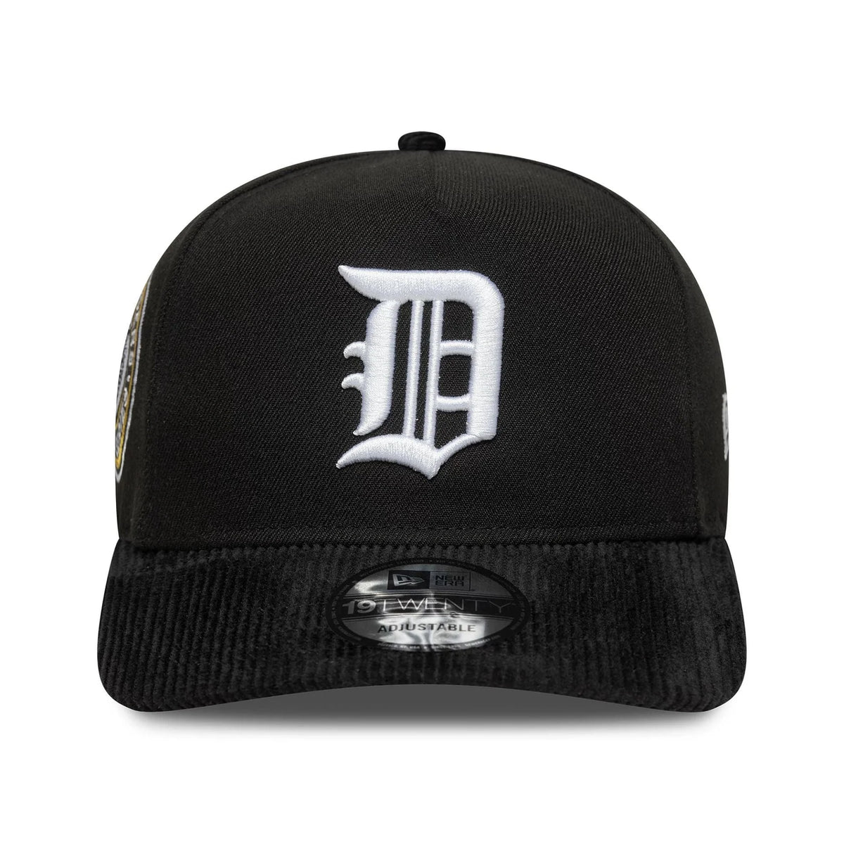 NEW ERA Detroit Tigers MLB Cooperstown Cord Black 19TWENTY Adjustable Cap