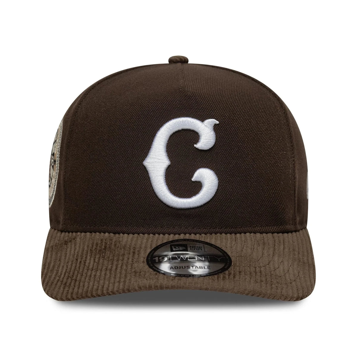 NEW ERA Chicago Cubs MLB Cooperstown Cord Dark Brown 19TWENTY Adjustable Cap