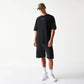 New Era Tech Black Oversized T-Shirt