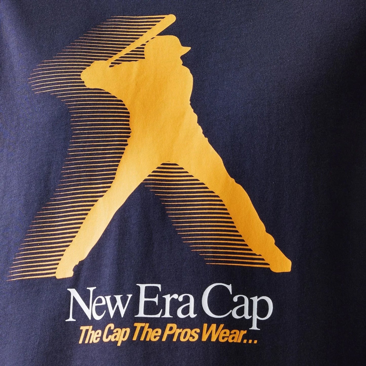 New Era Baseball Player Graphic Navy Oversized T-Shirt