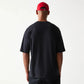 New Era Baseball Player Graphic Black Oversized T-Shirt