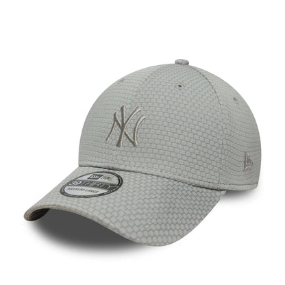 NEW ERA New York Yankees MLB Mesh Grey 39THIRTY Stretch Fit Cap