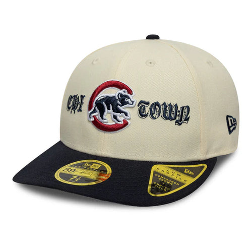 NEW ERA LP Chicago Cubs Coops Logo Low Profile 59FIFTY Fitted Cap