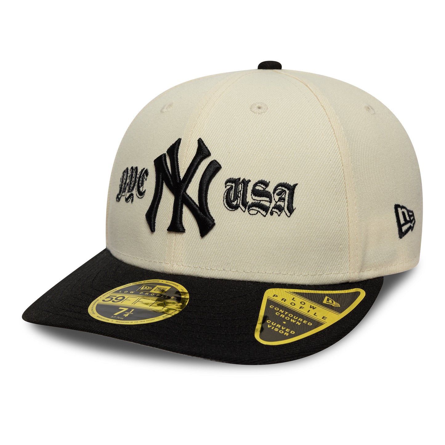 NEW ERA New York Yankees MLB Beige Low Profile 59FIFTY Fitted Cap