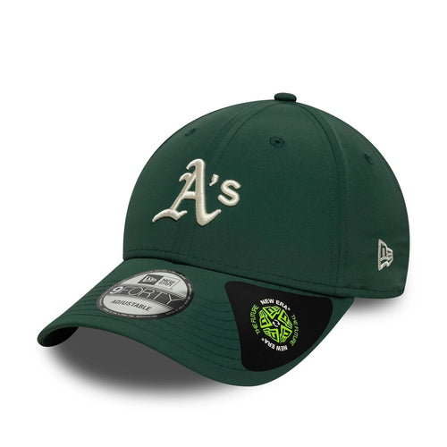 New Era Athletics MLB Recycled Midi Dark Green 9FORTY Cap