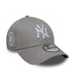 NEW ERA New York Yankees MLB Side Patch Grey 9FORTY Cap
