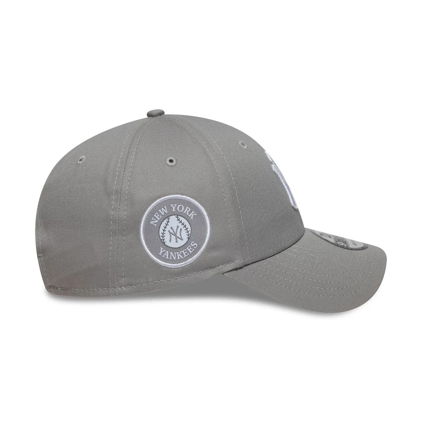 NEW ERA New York Yankees MLB Side Patch Grey 9FORTY Cap