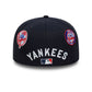 New Era Image Subway Series New York Yankees Navy 59FIFTY Fitted Cap