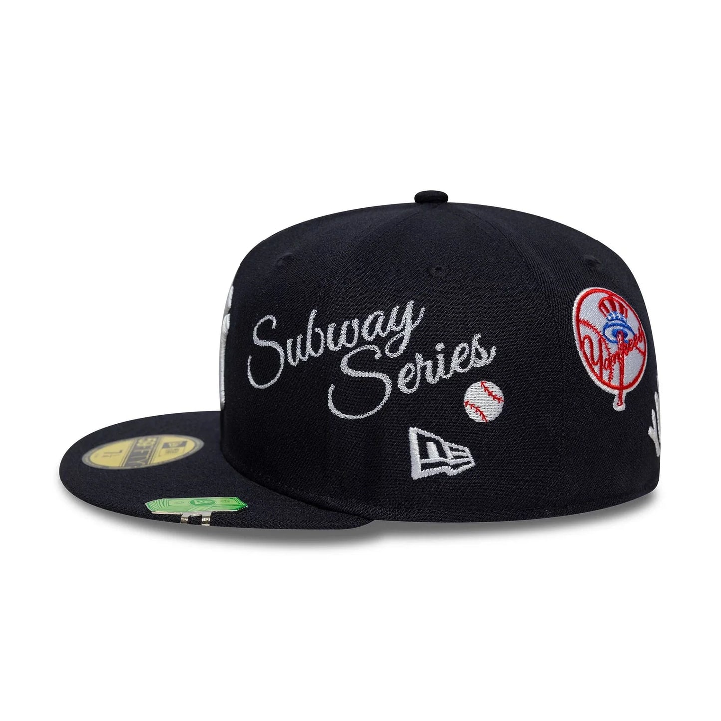 New Era Image Subway Series New York Yankees Navy 59FIFTY Fitted Cap