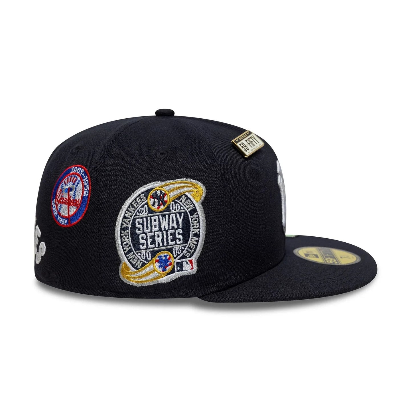 New Era Image Subway Series New York Yankees Navy 59FIFTY Fitted Cap