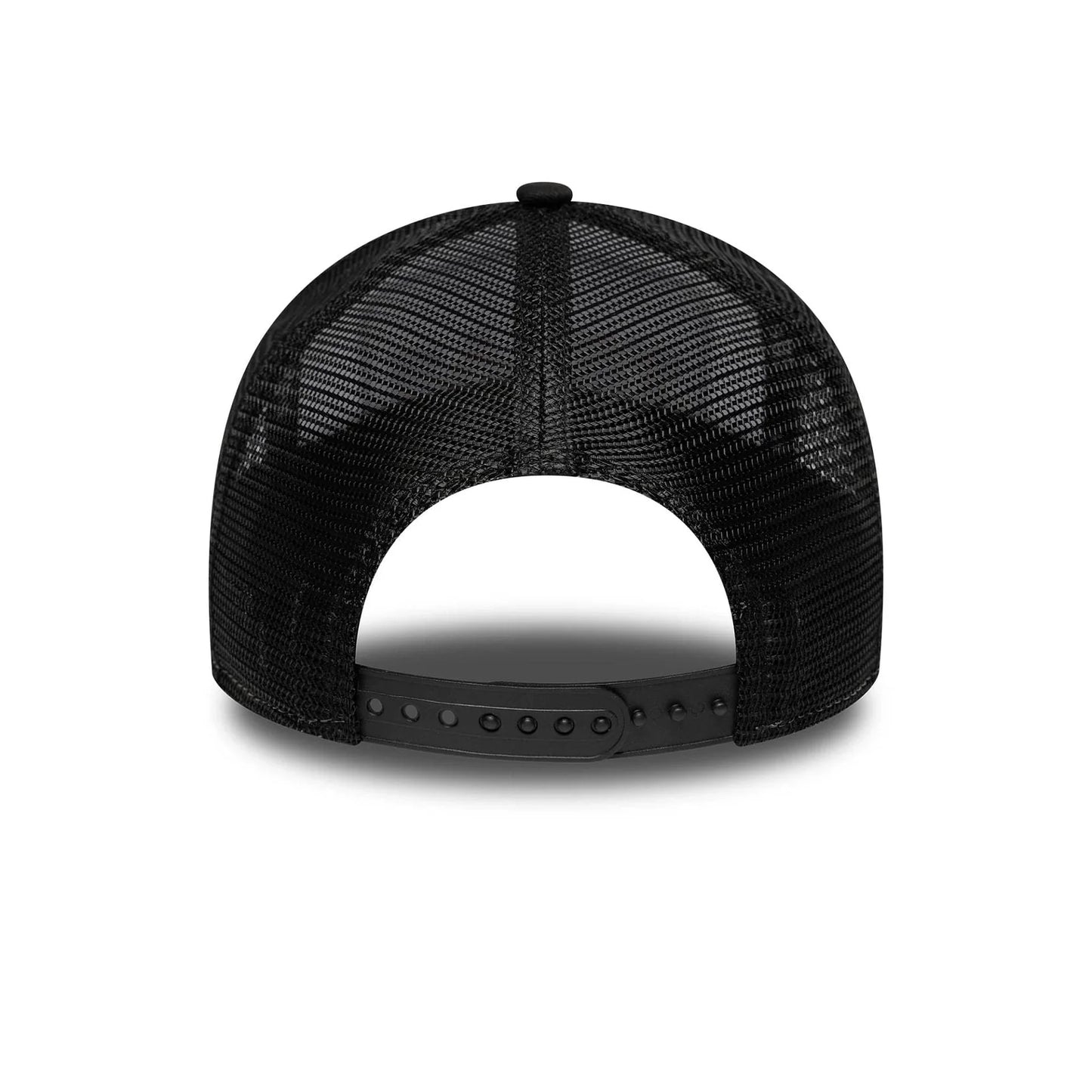 New Era Location Patch Black 9FORTY A-Frame Trucker Cap