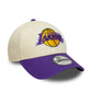 NEW ERA LA Lakers NBA Colour Block Cream 9FORTY Cap