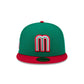 NEW ERA 9FIFTY A-Frame Snapback Cap WBC 2026 Mexico Green