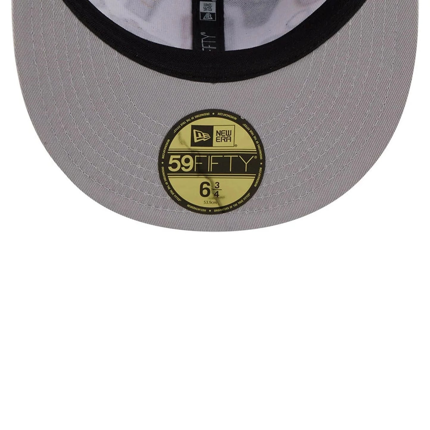 New Era NBA All Over White 59FIFTY Fitted Cap