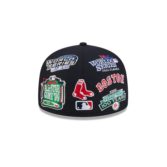 New Era Boston Red Sox MLB All Over Team 59FIFTY Cerrada