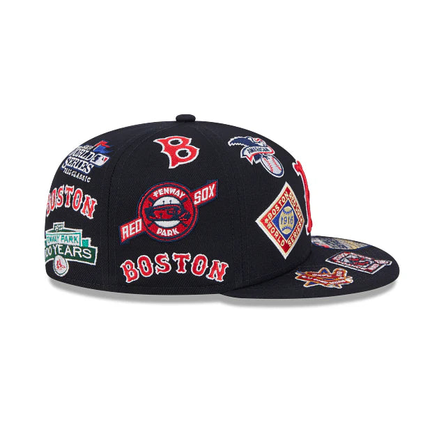 New Era Boston Red Sox MLB All Over Team 59FIFTY Cerrada