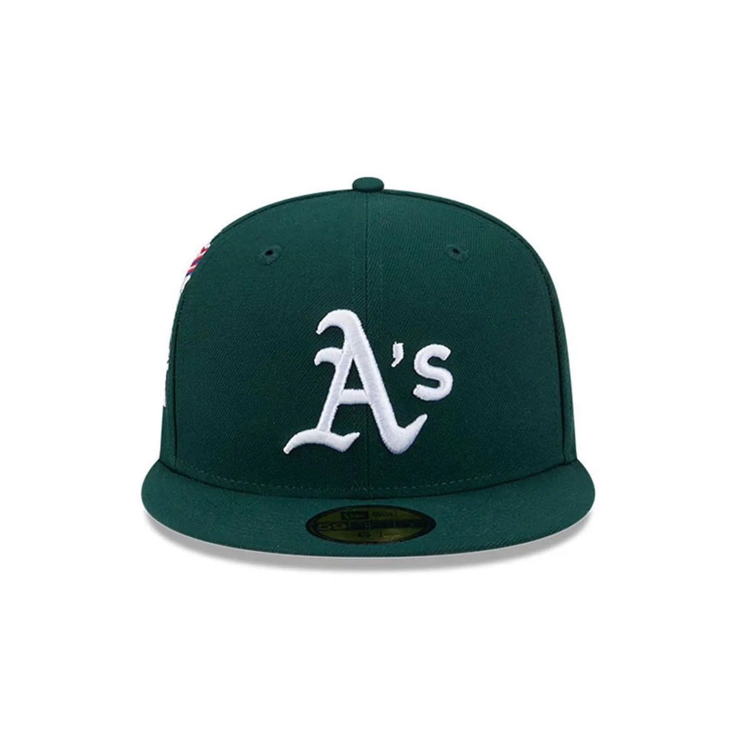 New Era Athletics MLB Hidden Hit Dark Green 59FIFTY Fitted Cap