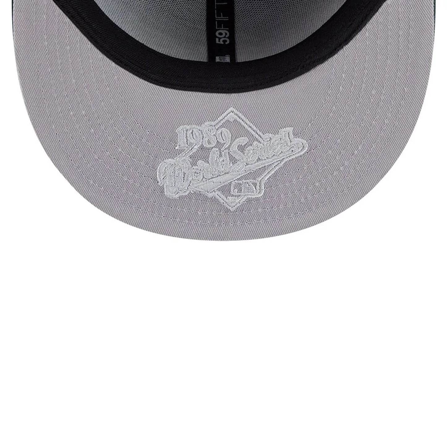 New Era Athletics MLB Hidden Hit Dark Green 59FIFTY Fitted Cap