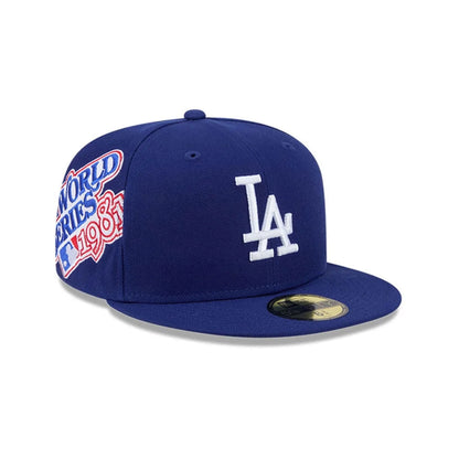 New Era LA Dodgers MLB Hidden Hit Dark Blue 59FIFTY Fitted Cap