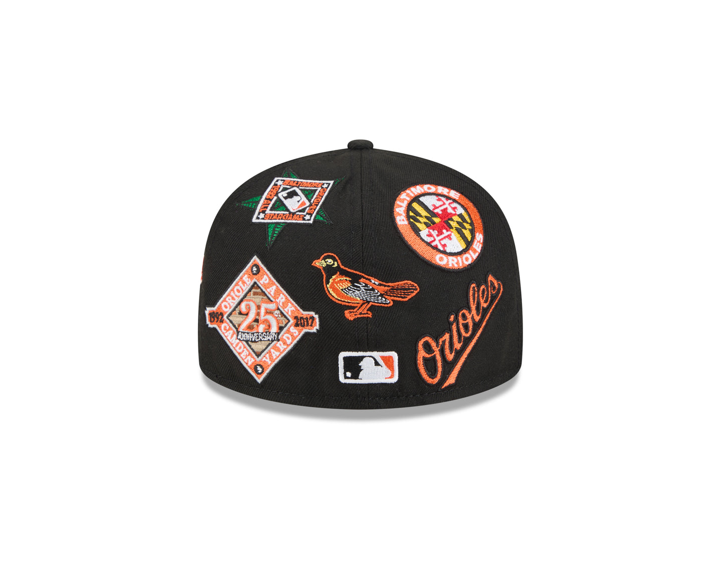 New Era Baltimore Orioles MLB All Over Team 59FIFTY Fitted Cap