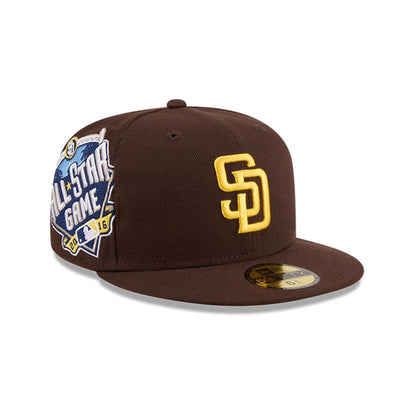 New Era San Diego Padres MLB Hidden Hit Dark Brown 59FIFTY Fitted Cap
