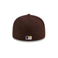 New Era San Diego Padres MLB Hidden Hit Dark Brown 59FIFTY Fitted Cap