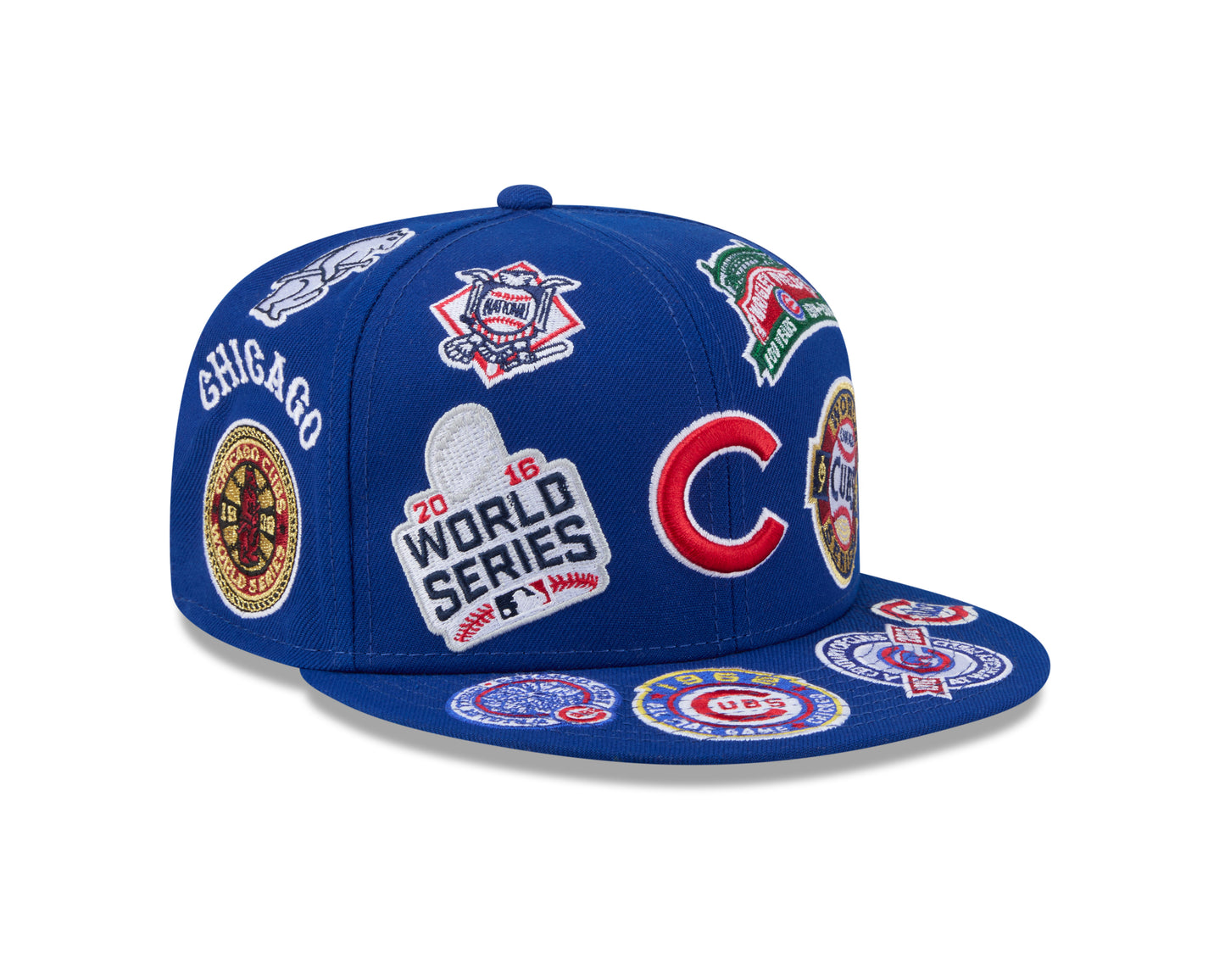 New Era Chicago Cubs MLB All Over Team 59FIFTY Fitted Cap