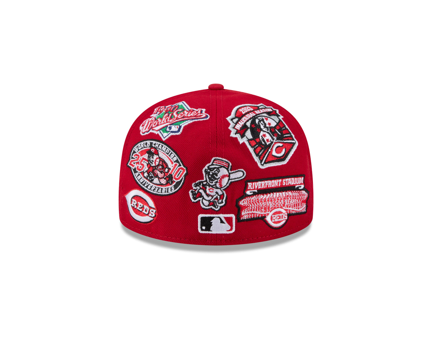 New Era Cincinnati Reds MLB All Over Team 59FIFTY Fitted Cap