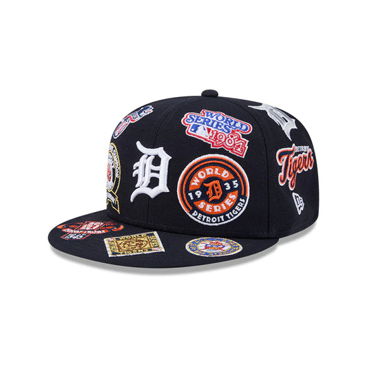 New Era Detroit Tigers MLB All Over Team 59FIFTY Fitted Cap