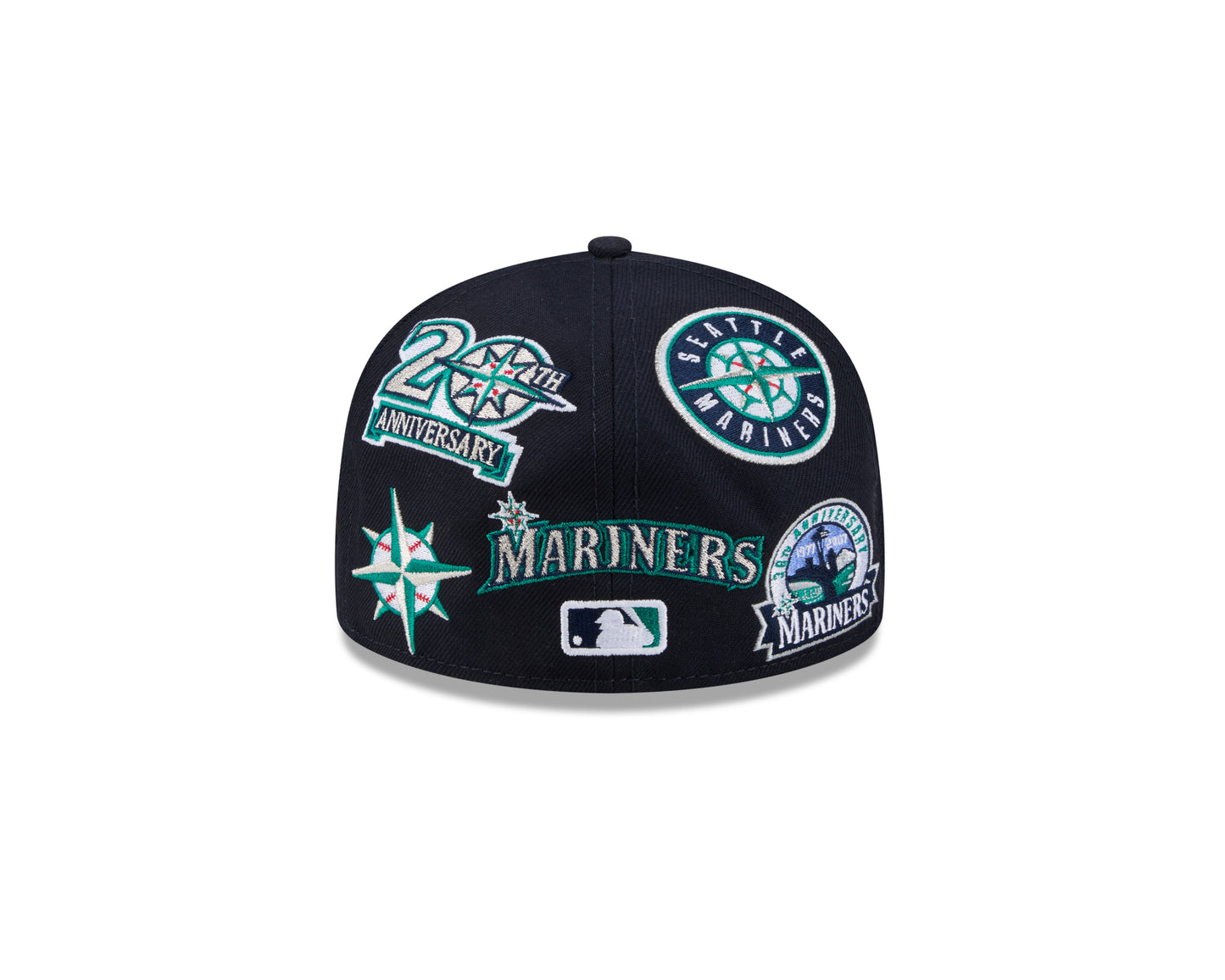 New Era Seattle Mariners MLB All Over Team 59FIFTY Fitted Cap