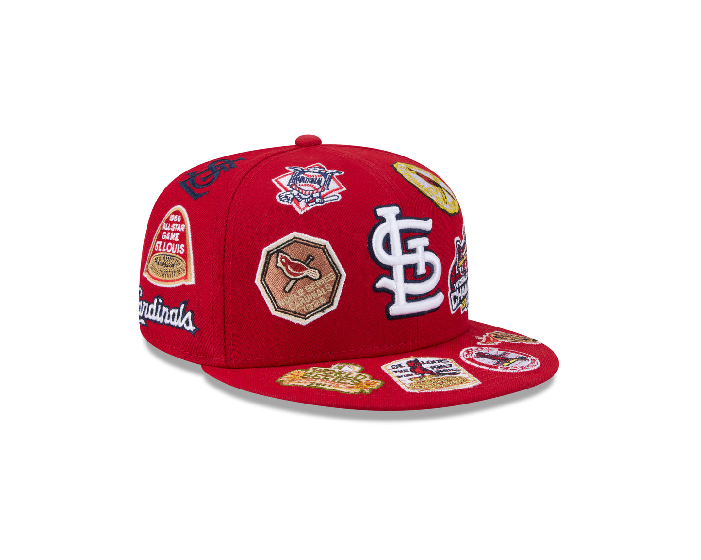 New Era St. Louis Cardinals MLB All Over Team 59FIFTY Fitted Cap