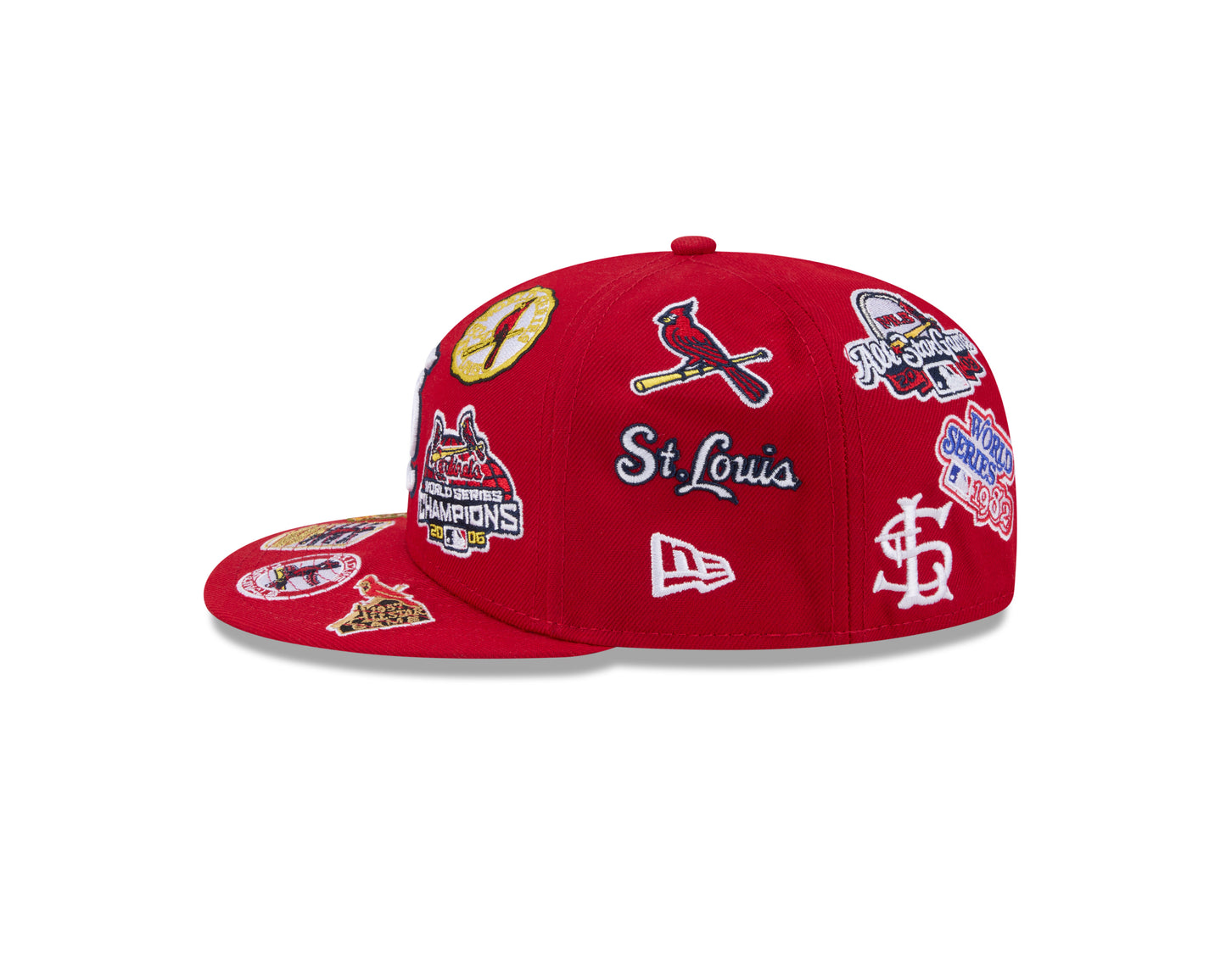 New Era St. Louis Cardinals MLB All Over Team 59FIFTY Fitted Cap