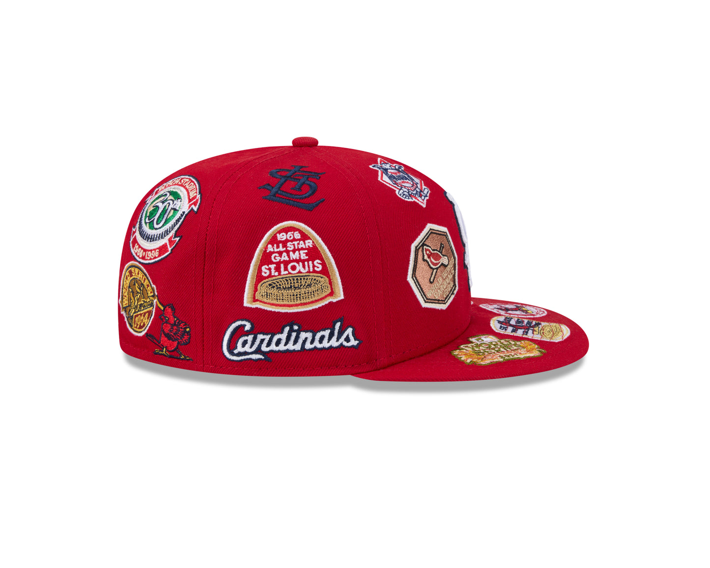 New Era St. Louis Cardinals MLB All Over Team 59FIFTY Fitted Cap