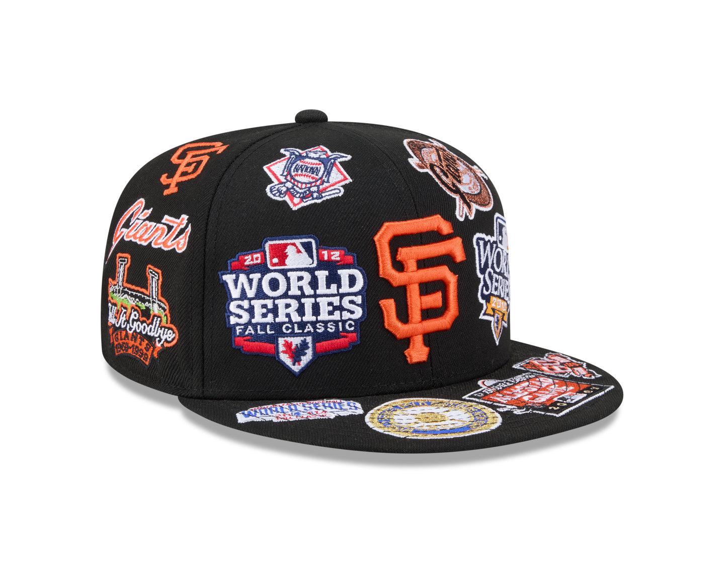 New Era San Francisco Giants MLB All Over Team 59FIFTY Fitted Cap