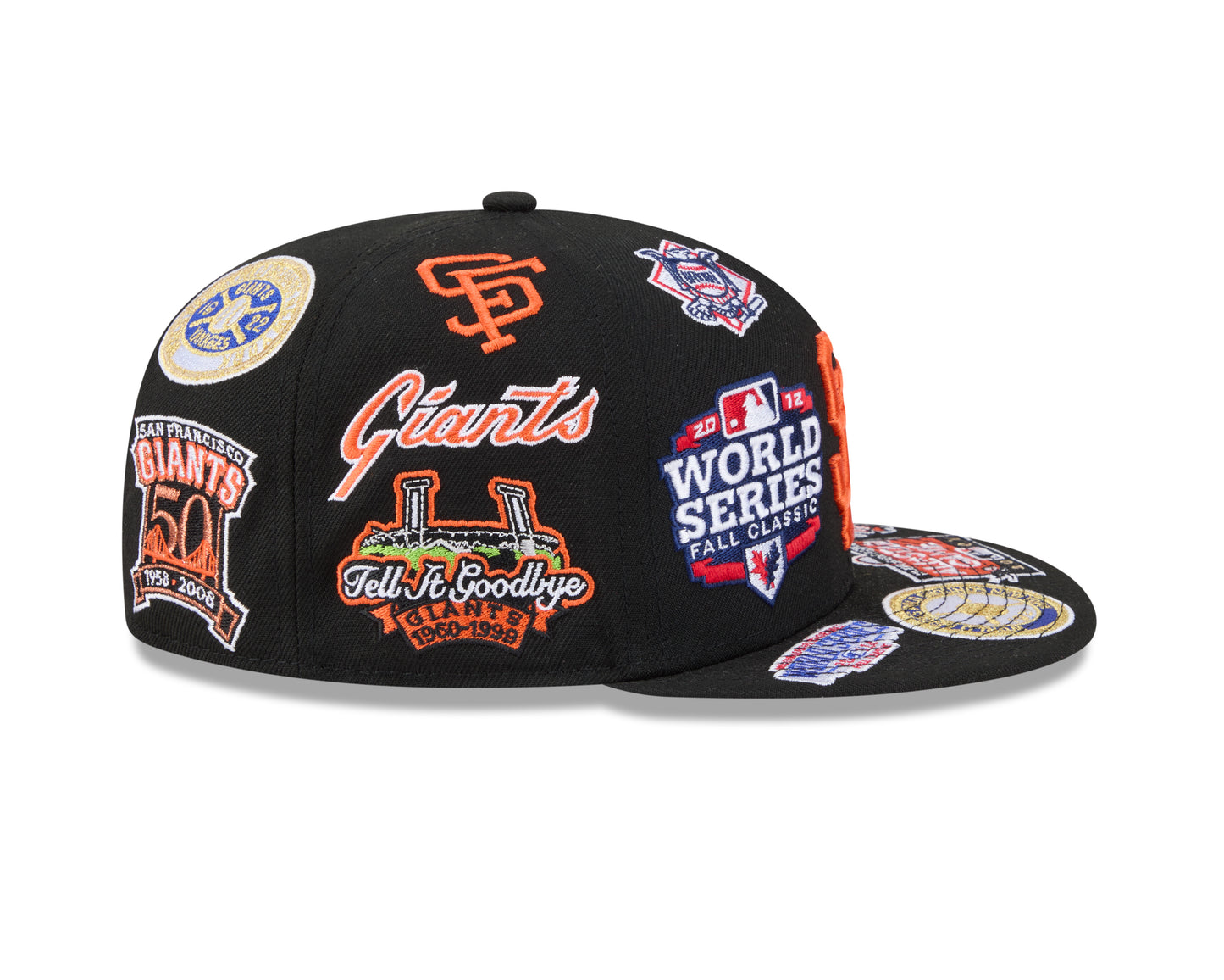 New Era San Francisco Giants MLB All Over Team 59FIFTY Fitted Cap