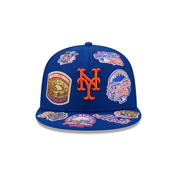 New Era New York Mets MLB All Over Team 59FIFTY Fitted Cap