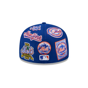 New Era New York Mets MLB All Over Team 59FIFTY Fitted Cap