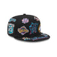 New Era Miami Marlins Dodgers MLB All Over Team 59FIFTY Fitted Cap