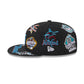 New Era Miami Marlins Dodgers MLB All Over Team 59FIFTY Fitted Cap